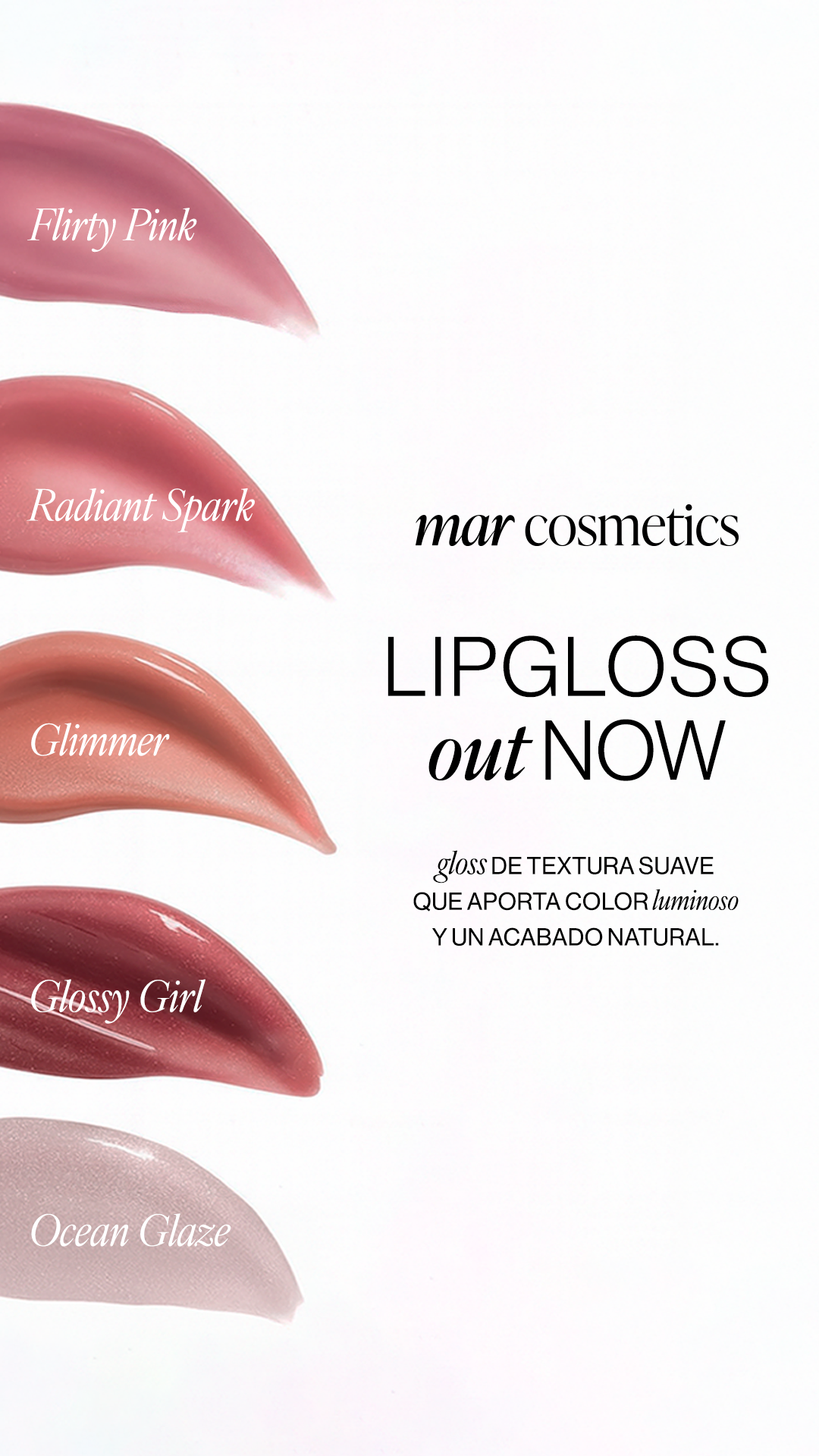 Mar Cosmetics — Lipgloss Out Now